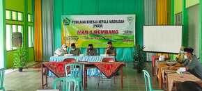 Pengawas Adakan Supervisi di MAN 1 Rembang