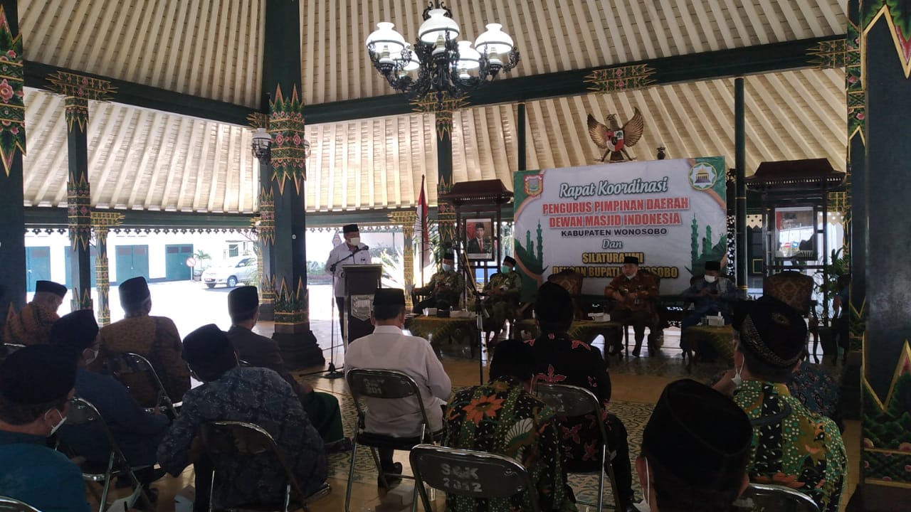 Kankemenag Wonosobo Hadiri Rapat Koordinasi Pengurus Pimpinan Daerah DMI Wonosobo