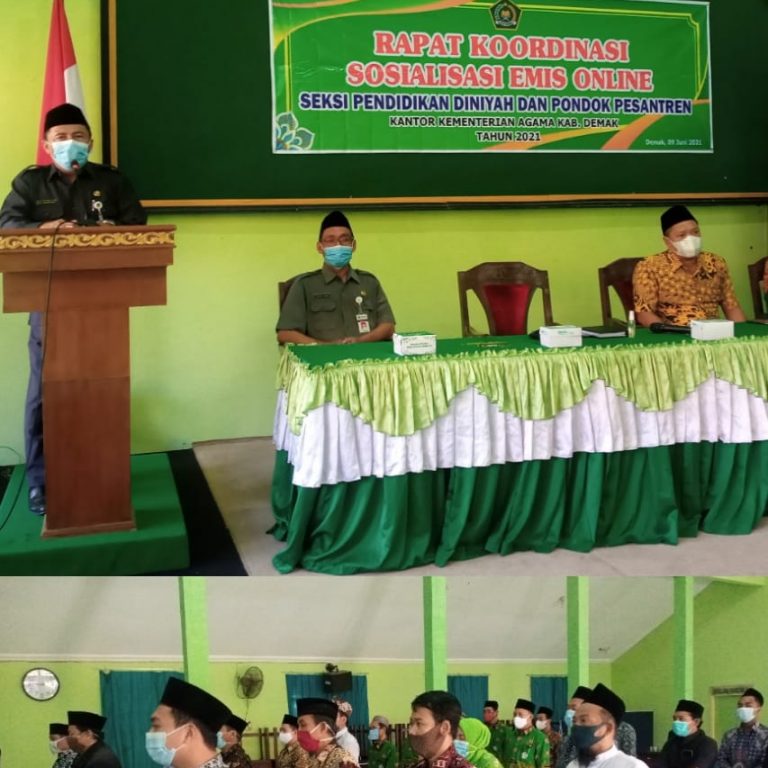 PD. Pontren Kemenag Demak Sosialisasikan Aplikasi EMIS 4.0