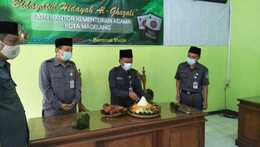 Potong Tumpeng Tandai Selesainya Renovasi Dan Penataan Ruangan Di Kankemenag Kota Magelang