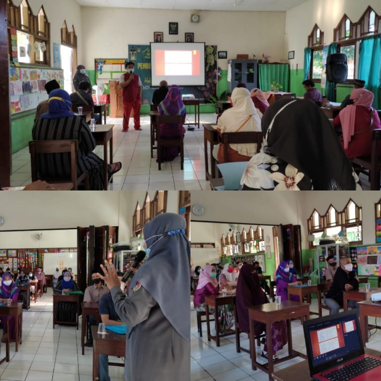 MIN Kota Semarang Lakukan Sosialisasi Pendaftaran Online SMP Negeri Bagi lulusan Siswa Kelas 6 Tahun Pelajaran 2020/2021.