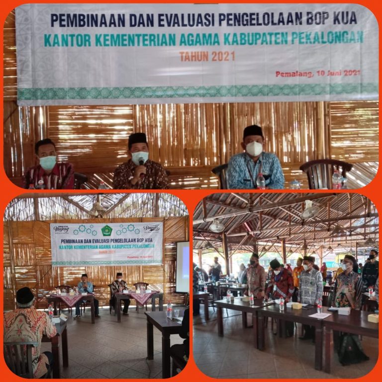 Pembinaan dan Evaluasi BOP KUA Tahun 2021