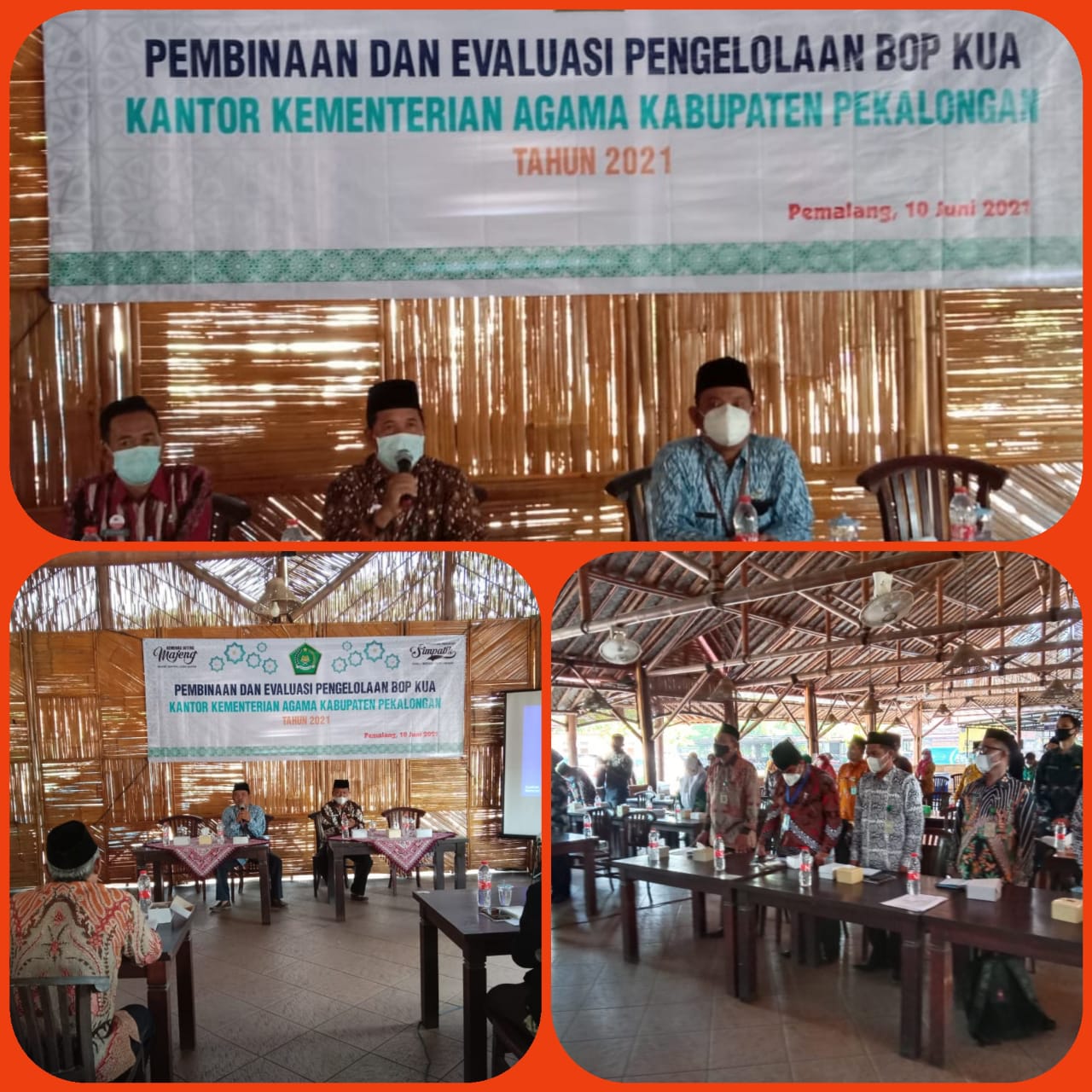 Pembinaan dan Evaluasi BOP KUA Tahun 2021