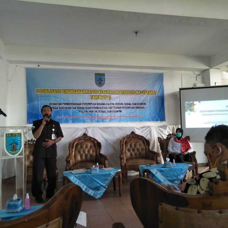 Sosialisasi Penanganan Kasus Kekerasan Berbasis Masyarakat Tahun 2021