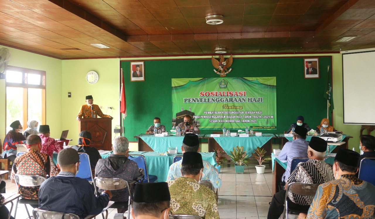 Kankemenag Wonosobo Sosialisasi KMA 660 Tahun 2021