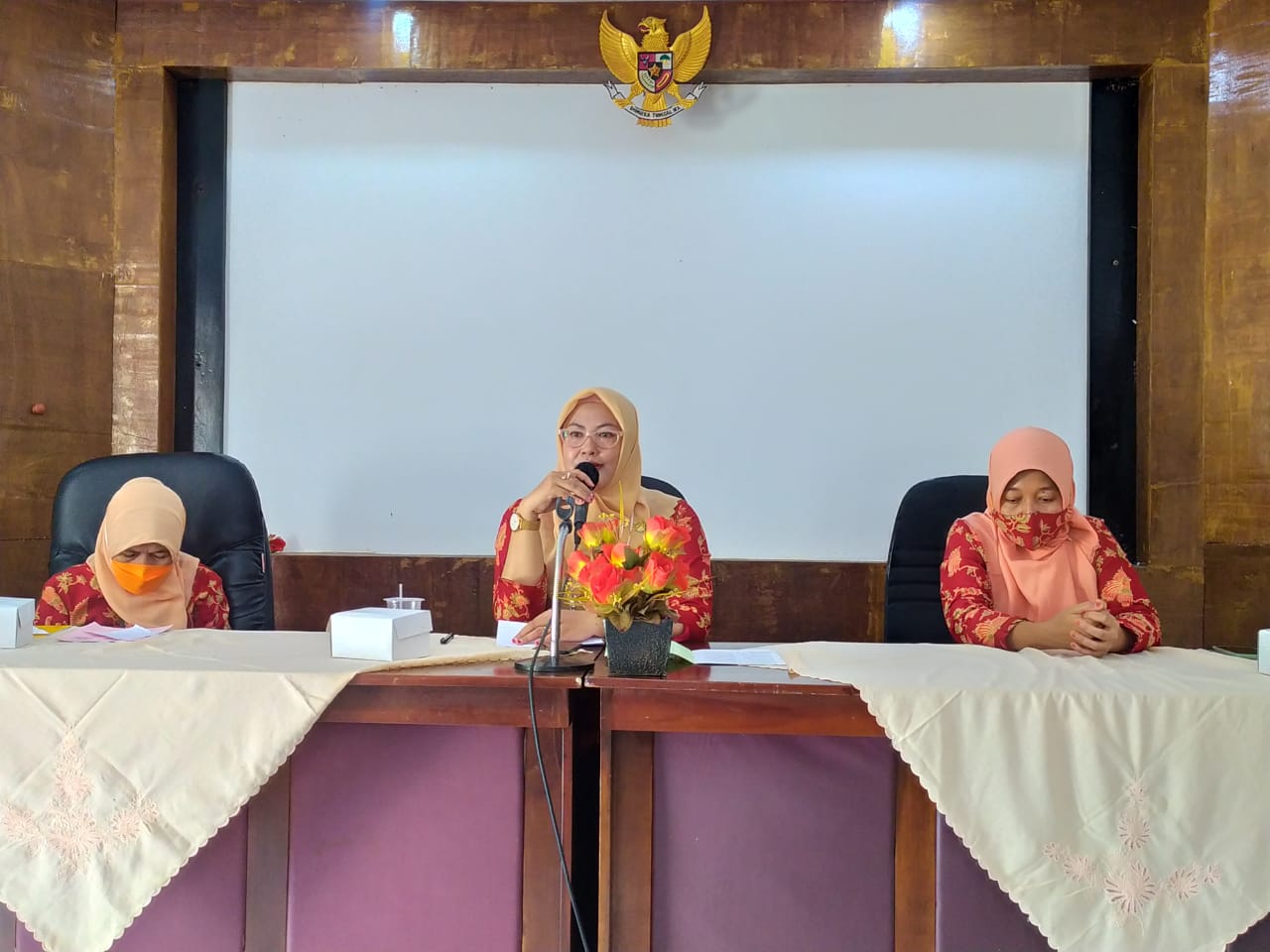Ketua DWP Kemenag Salatiga Beri Tausiyah Halal Bihalal