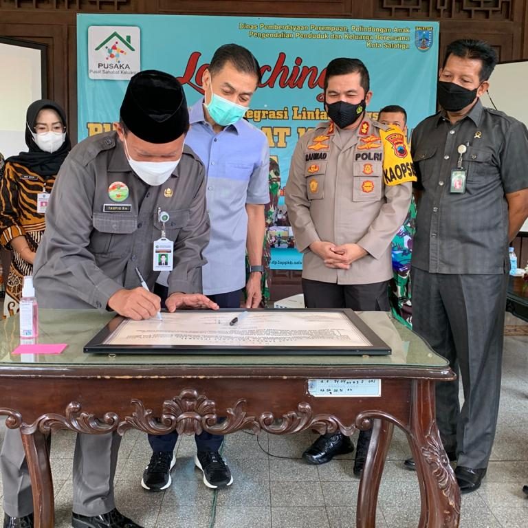Kakankemenag Kota Salatiga Tandatangani Deklarasi Pusaka