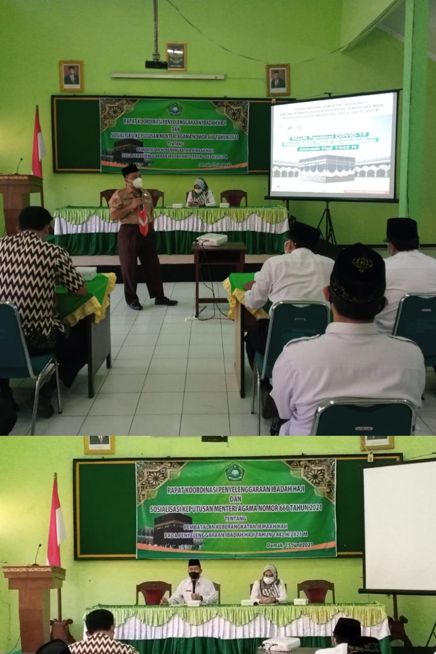 PHU Demak Sosialisasikan Pembatalan Pemberangkatan Jamaah Haji
