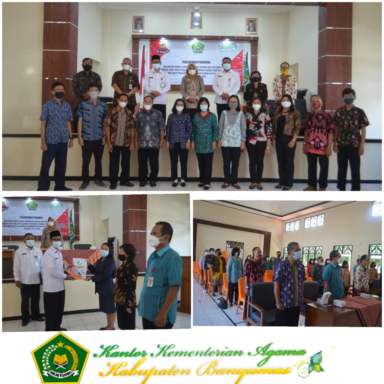 Pengukuhan KKG-MGMP PAK Kabupaten Banyumas