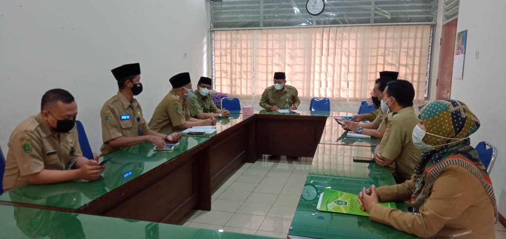 Tim ZI Kankemenag Wonosobo Gercep Sampaikan Hasi Rakor Di Solo Kepada Ahmad Farid
