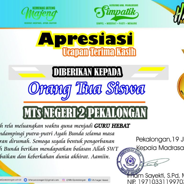 Orang Tua Siswa Hebat