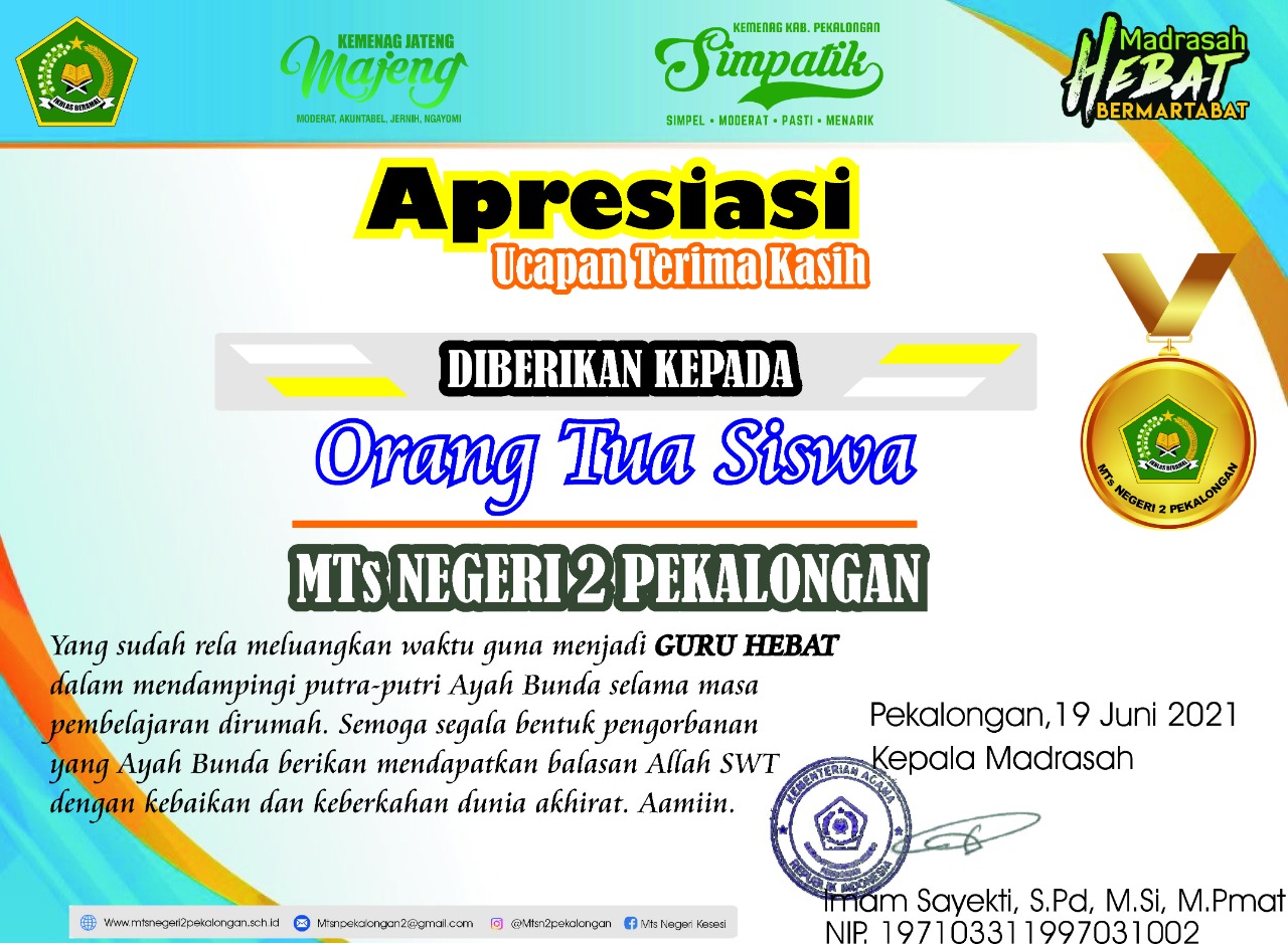 Orang Tua Siswa Hebat
