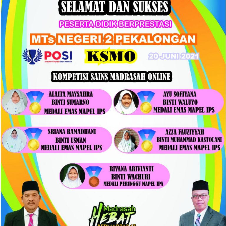 MTs N 2 Pekalongan Sukses KSMO