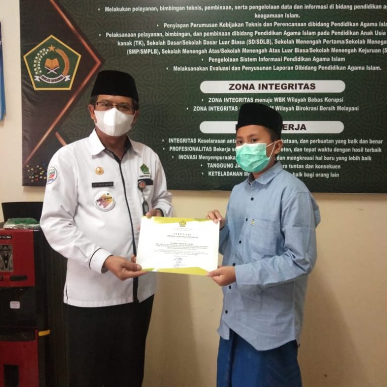 Verifikasi Kompetensi Keagamaan PPDB Jalur Prestasi Kabupaten Wonosobo