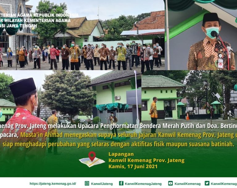 Kanwil Kemenag Prov. Jateng Siap Hadapi Perubahan