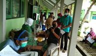 Vaksinasi Tahap 2 MAN 1 Rembang Lancar