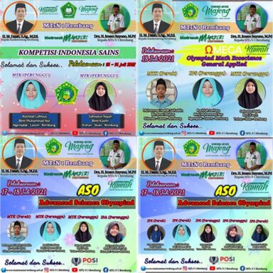 Awal Tahun Ajaran Baru, MTsN 1 Rembang Bertabur Prestasi