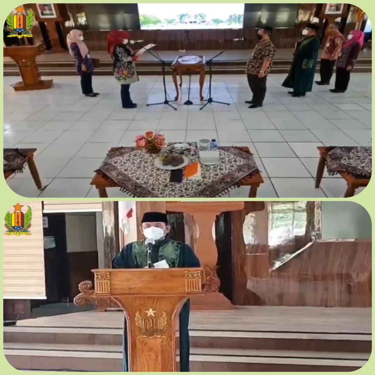 Kasi Bimas Islam Bertindak Sebagai Rohaniwan dan Pembaca Doa