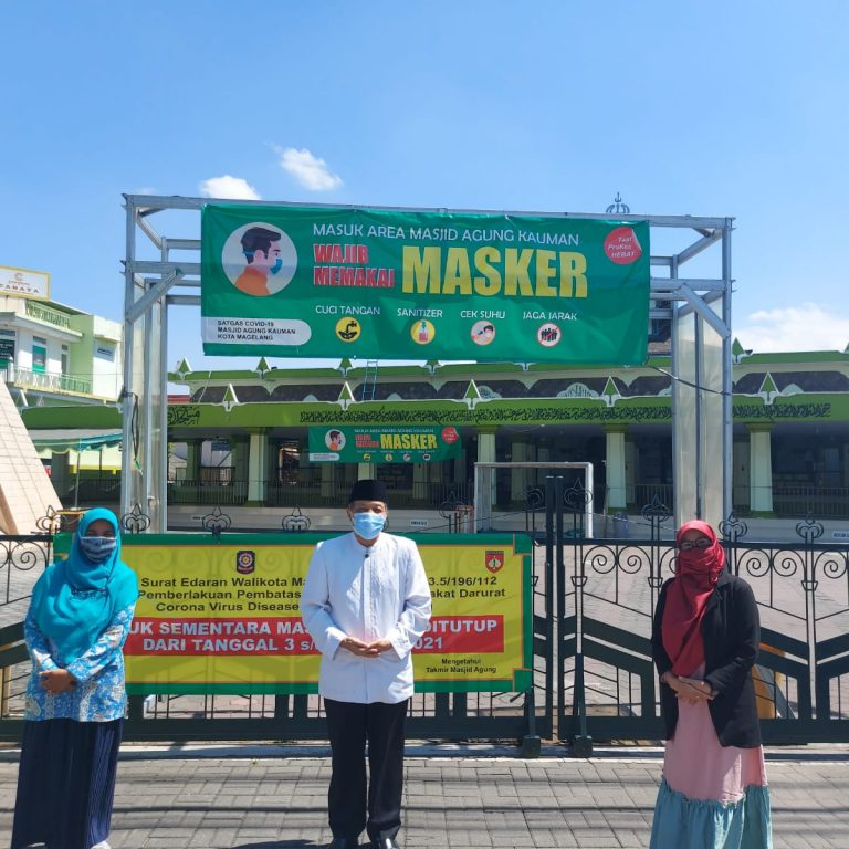Masjid Agung Kauman Kota Magelang Tidak Menyelenggarakan Sholat Idul Adha