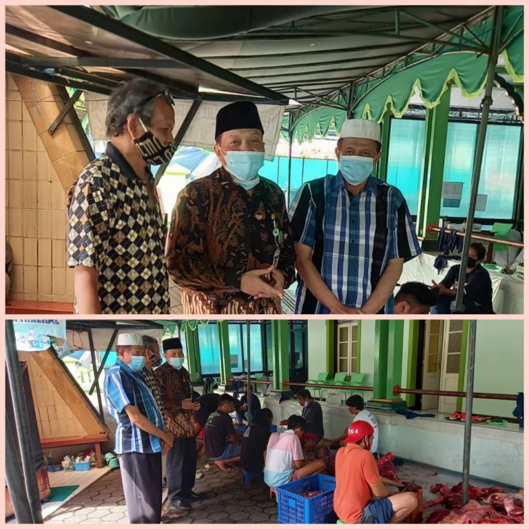 Masjid Agung Kota Magelang Laksanakan Penyembelihan Hewan Qurban pada 12 Dulhijjah 1442 H