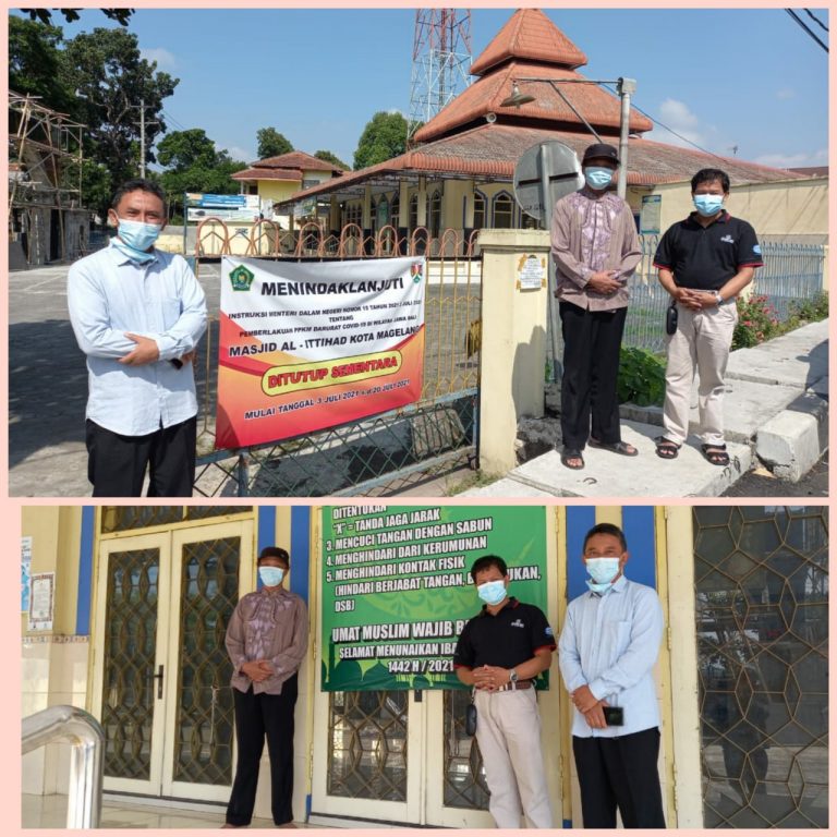 Masjid Besar Kecamatan Magelang selatan Tiadakan Sholat Idul Adha