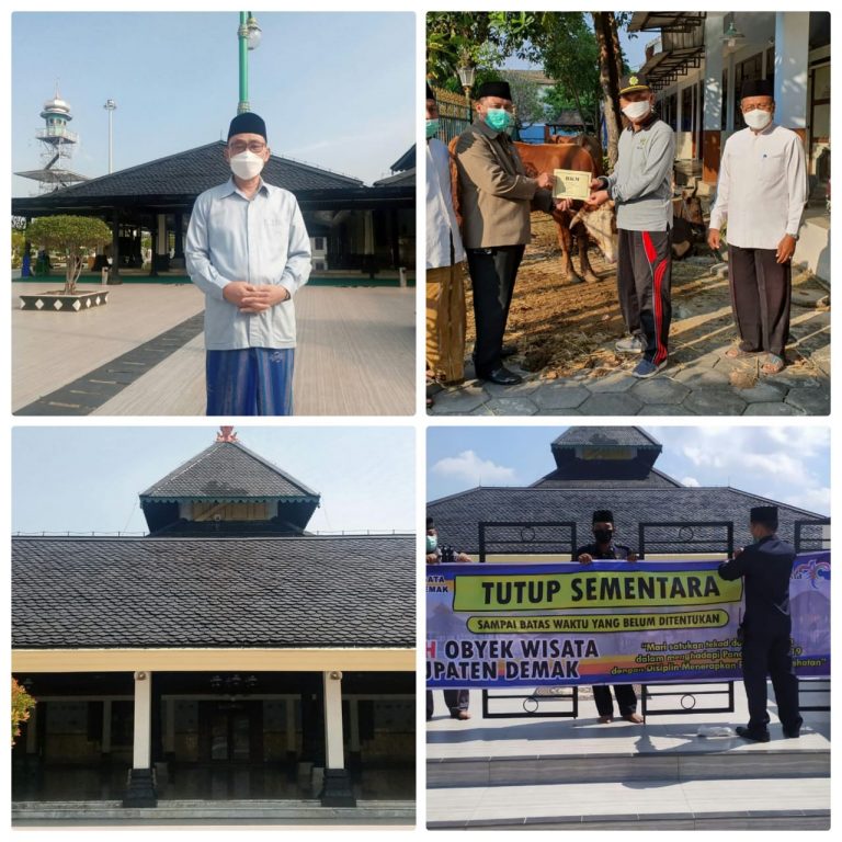 Masjid Agung Demak Tidak Selenggarakan Shalat Idul Adha 1442 H / 2021 M