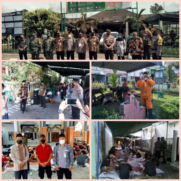 Panitia Qurban Di wilayah Magelang Selatan Telah Penuhi Standar Prokes