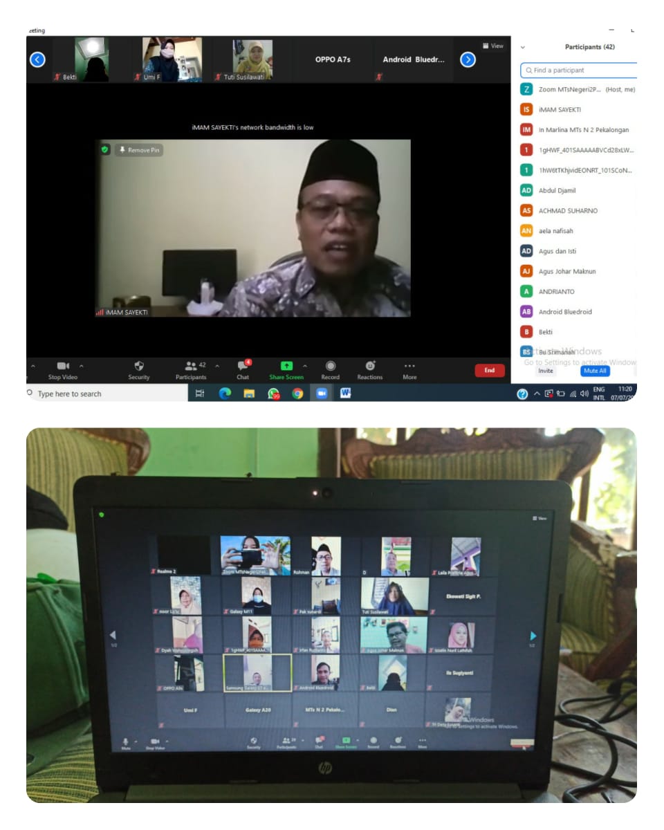 Pembagian Tugas Secara Virtual
