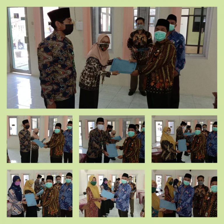 Redistribusi 8 Guru Madrasah Wilayah Kankemenag Kab. Pekalongan