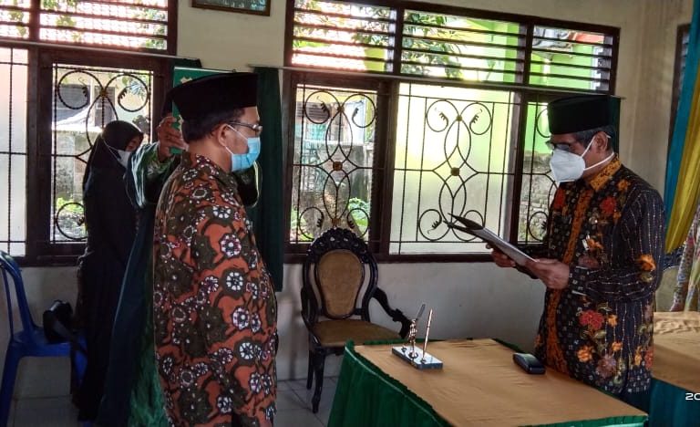 Kakankemenag Kota Pekalongan Lantik Pejabat Fungsional Penghulu
