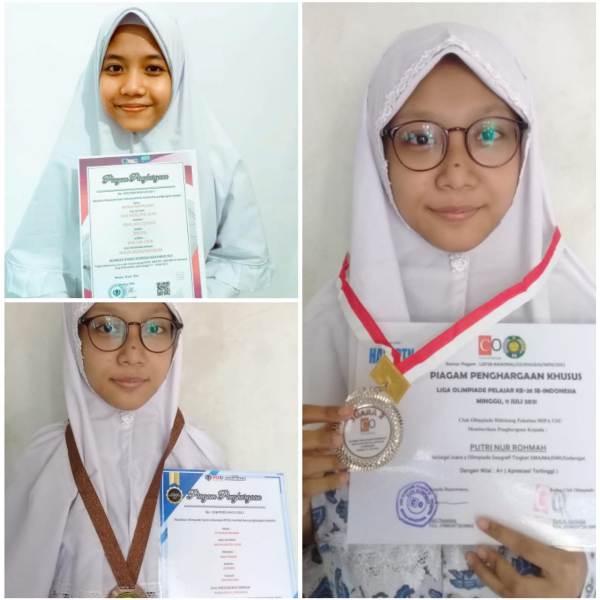 Tiga Siswi MA Rudhatul Ulum Pati Raih Prestasi Tingkat Nasional