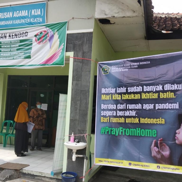 Pray From Home, Ikhtiar Batin Agar Pandemi Segera Berakhir