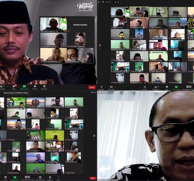 Pray From Home, Kemenag Jateng Siap Kawal Secara Masif