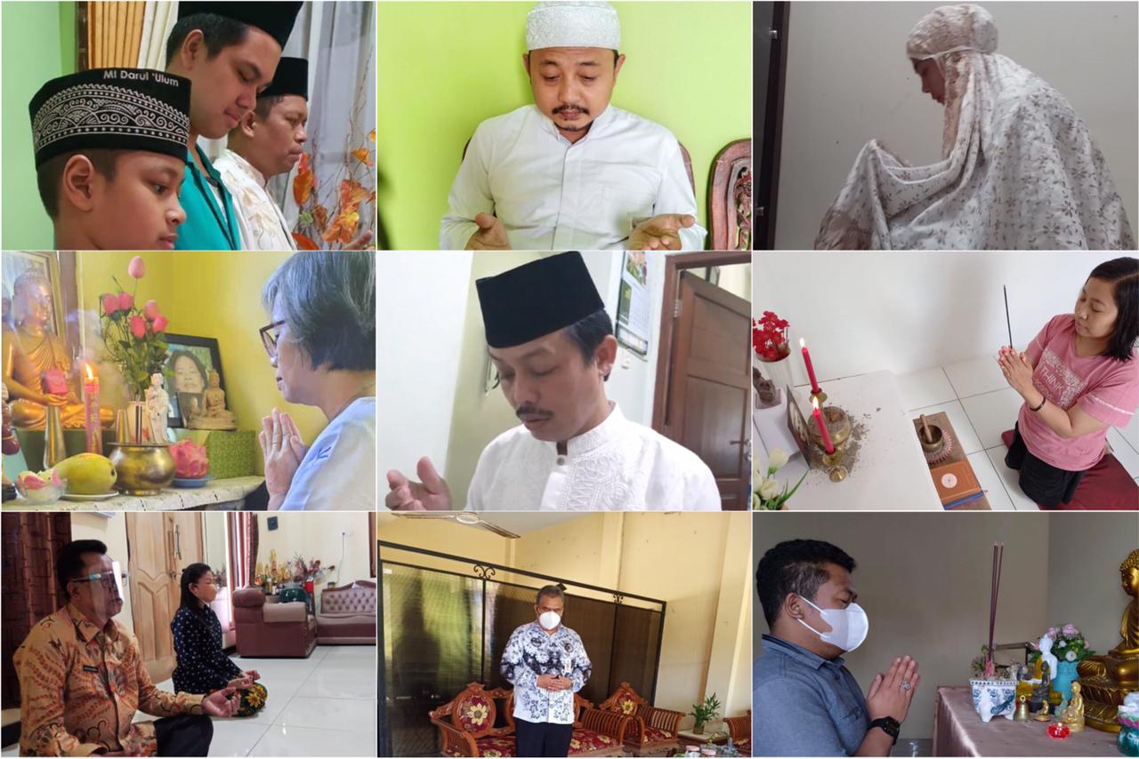 Kemenag Jateng Langitkan Doa dan Hening Cipta Indonesia Untuk Para Korban Covid