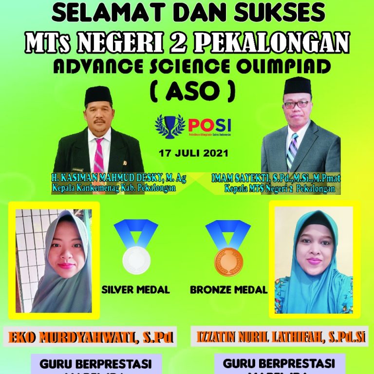 Guru IPA MTs N 2 Pekalongan Raih Prestasi ASO