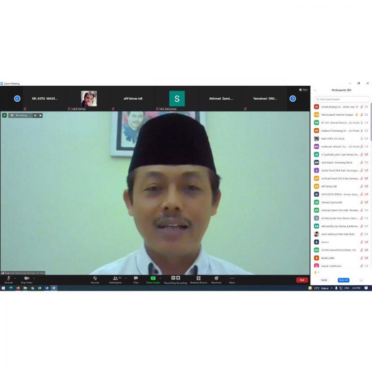 Sosialisasikan SE Nomor 21, Kakanwil Pinta Segenap ASN Kementerian Agama Lakukan 4 Hal
