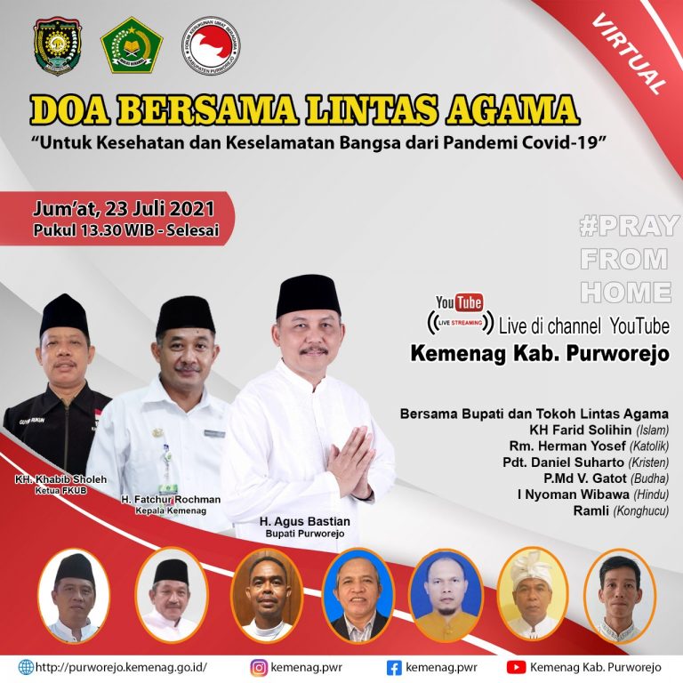 Kemenag Gandeng FKUB Gelar Doa Lintas Agama