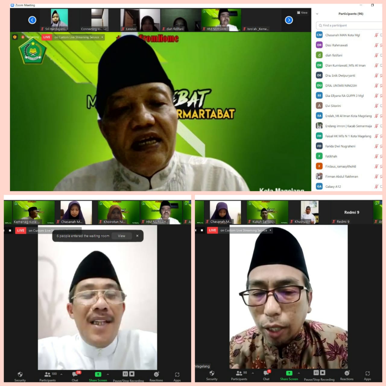 Civitas Madrasah Kota Magelang Gelar Doa Bersama