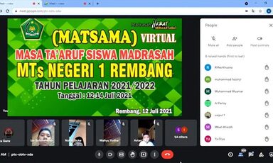 296 Siswa Baru MTsN 1 Rembang Ikuti Matsama