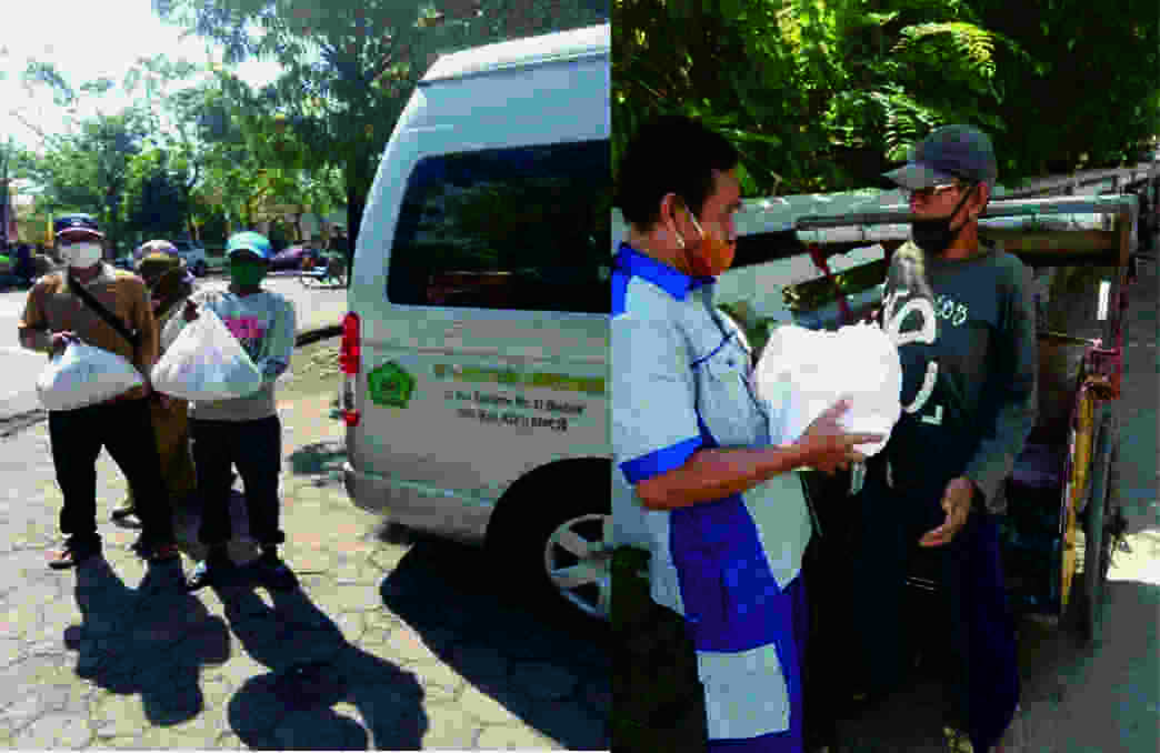 Kepedulian MTsN 2 Brebes Saat Pemberlakuan PPKM di Brebes