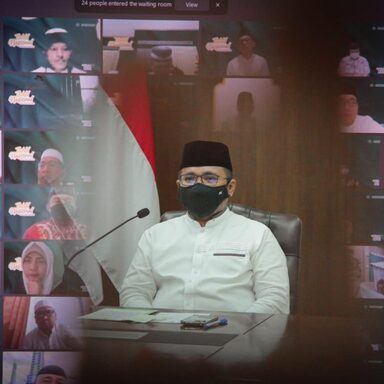 Segenap Jajaran Kemenag Rembang Ikuti Tahlil Nasional