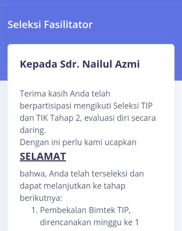 Selamat! Guru MIN 3 Brebes Seleksi Tim Inti Provinsi Penerapan EDM dan e-RKAM