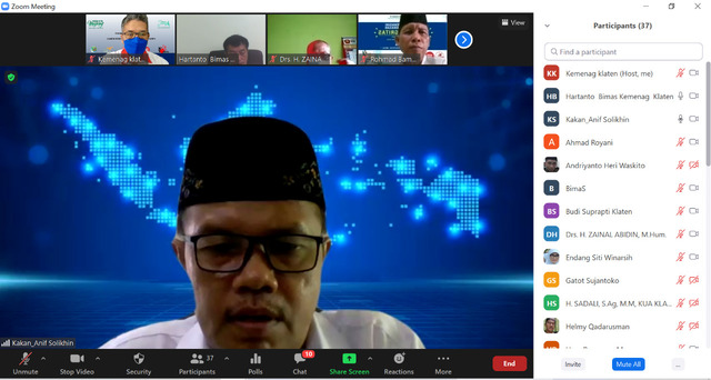 Kakankemenag Pinta Jajarannya Sosialisasikan SE Menag No 21 Tahun 2021 di Masyarakat