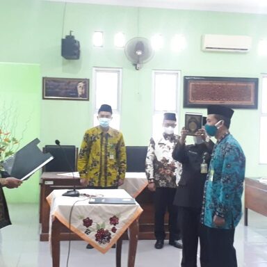 Asy’ari Dilantik Menjadi Penghulu Pertama