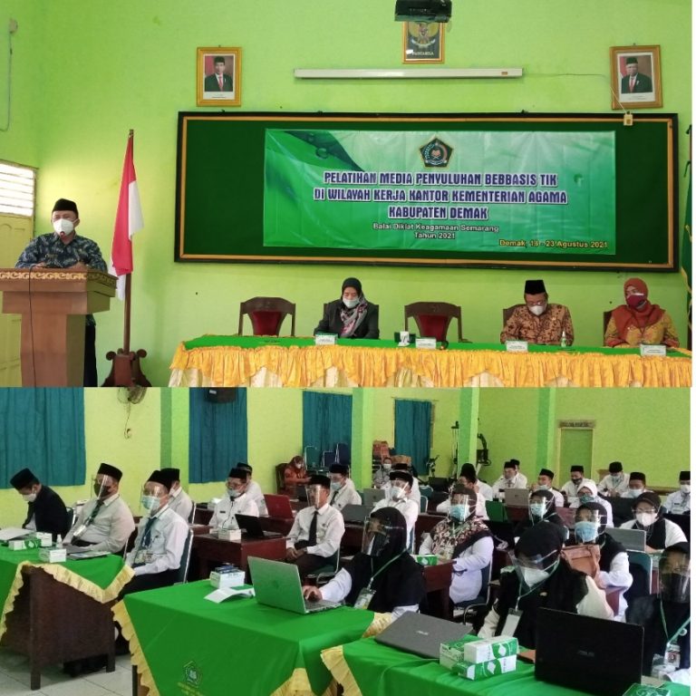 Tingkatkan Kapasitas Penyuluh Agama dan Guru, BDK Semarang Gelar Pelatihan di Kemenag Demak