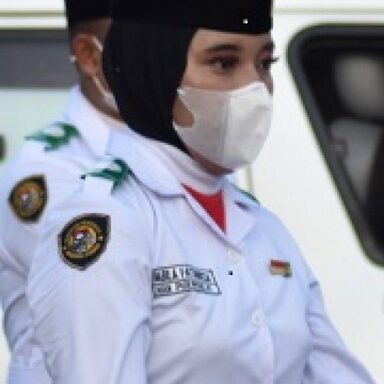 Nabila, Siswa MAN Purworejo Anggota Paskibra