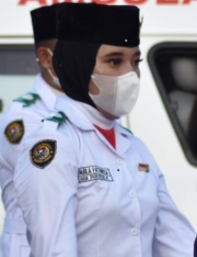 Nabila, Siswa MAN Purworejo Anggota Paskibra