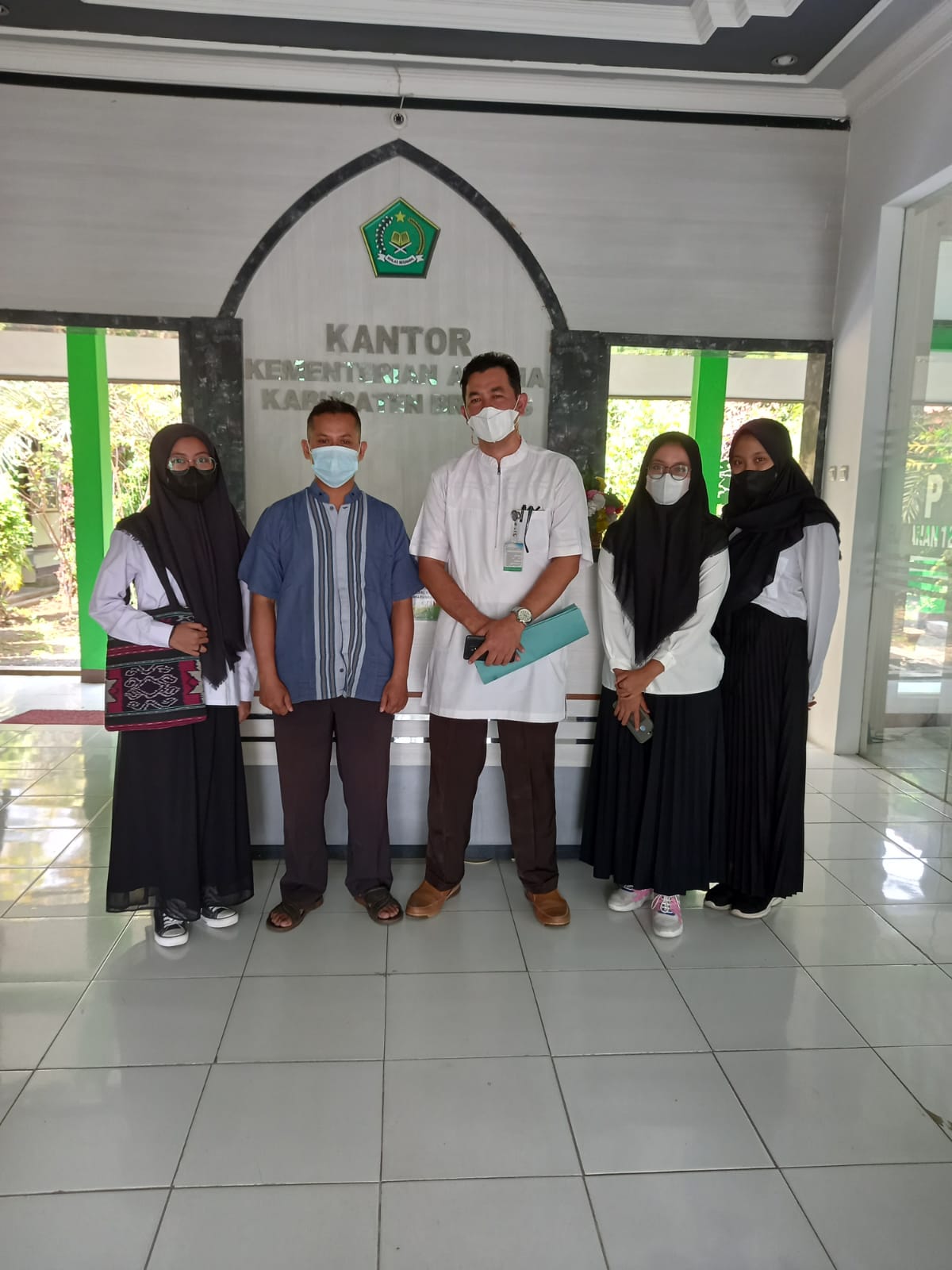 Silahturahim Jurusan MPI UIN Walisongo Semarang di Kantor Kementerian Agama Brebes