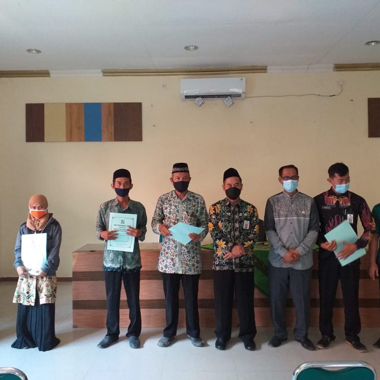 UPZ Kankemenag Berikan Stimulus PAUDQU