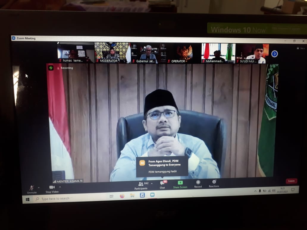ASN Kemenag Brebes Harus Jadi Teladan Dalam Penerapan Prokes 7 M